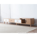 Recycle modern wood tv cabinet/wood living room furniture tv stand with cabinet